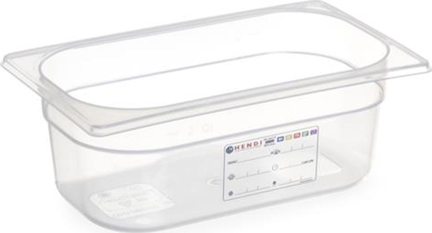Hendi Pojemnik z polipropylenu GN 1/4 wys. 200 mm - Hendi 880357 Pojemnik z polipropylenu GN 1/4 wys. 200 mm - Hendi 880357