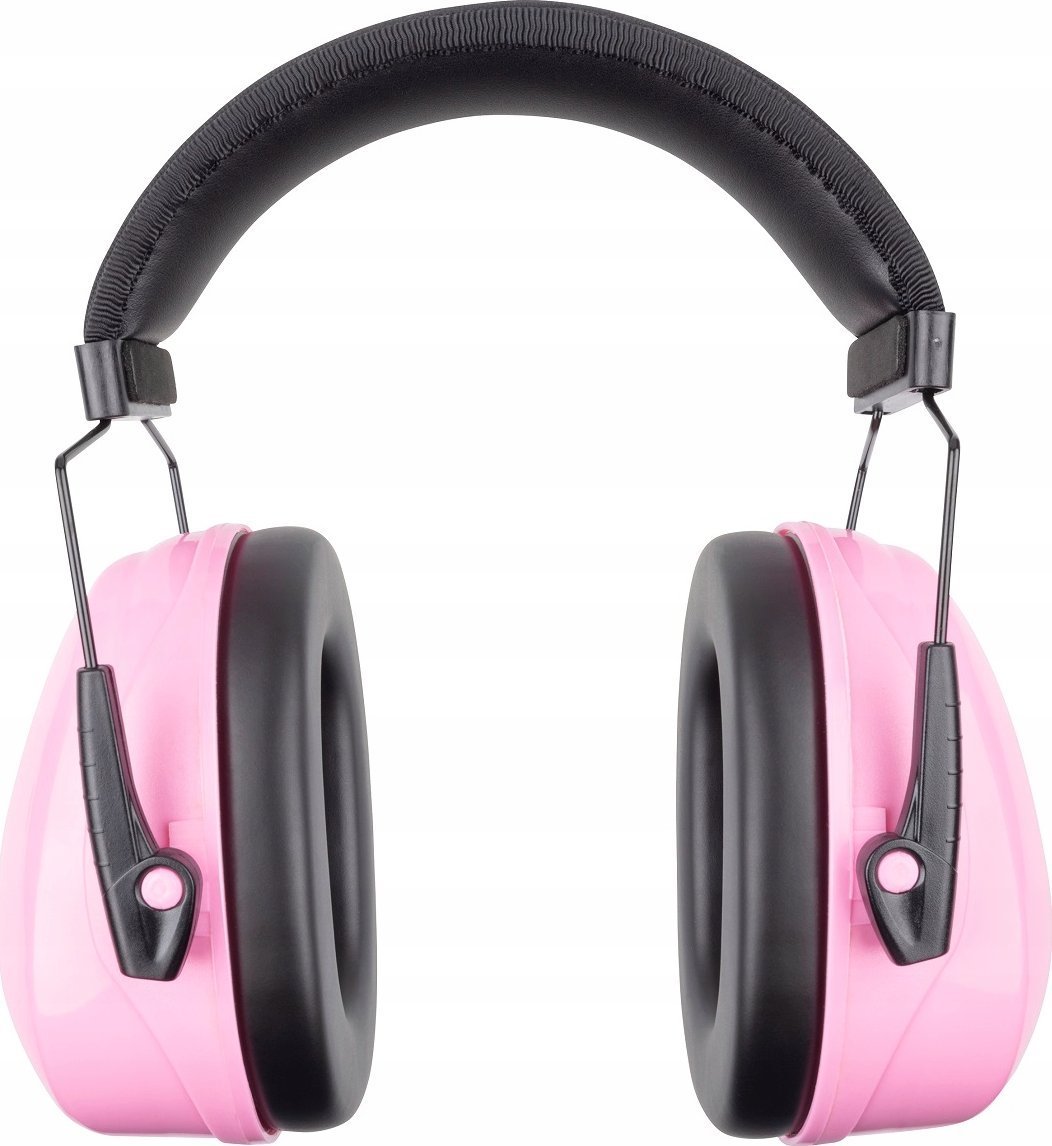 Wolfcraft Nauszniki dla dzieci, różowe Wolfcraft