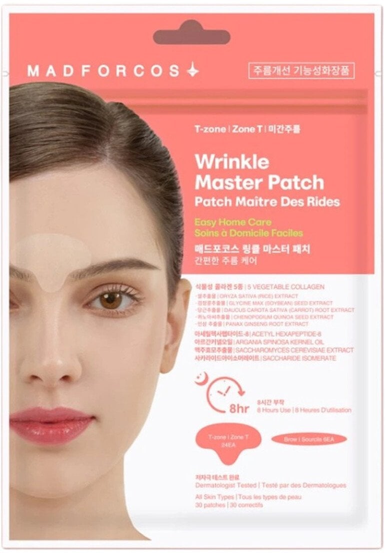 MADFORCOS_Wrinkle Master Patch T Zone plasterki na zmarszczki 36szt