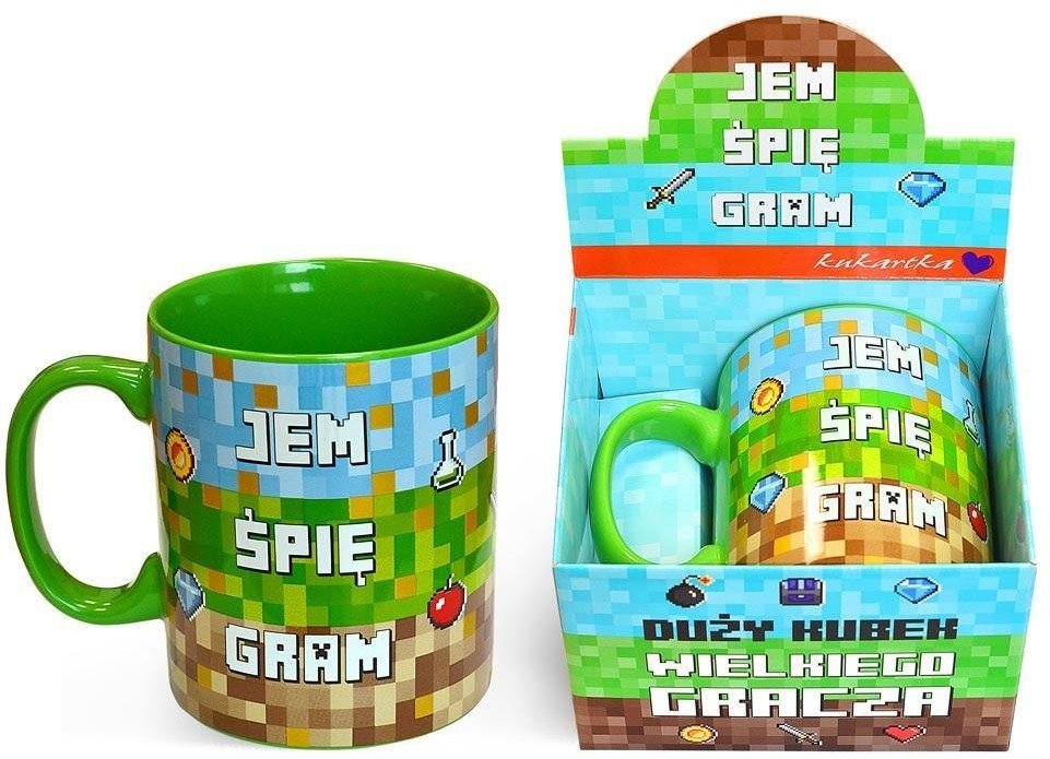 Kubek Gigant G 062 Jem, śpię, gram