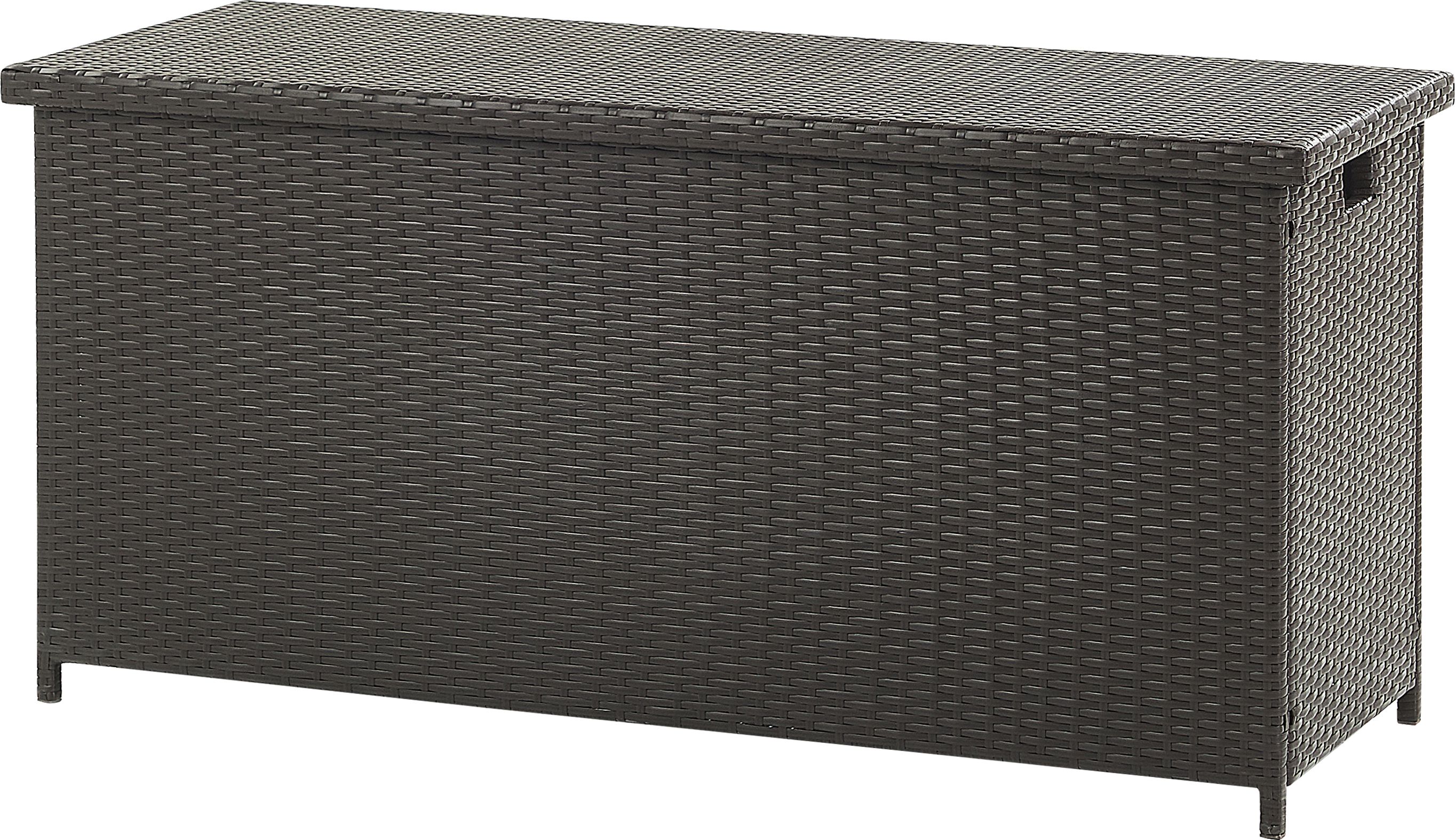 Skrzynia ogrodowa Beliani Modena 290 l Brąz