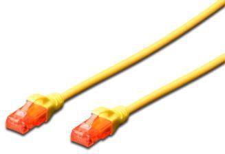 Digitus Patchcord UTP, CAT.6, żółty, 2m (DK-1612-020/Y)