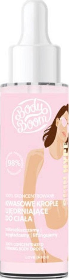 Body Boom Body Boom Skin Hype 100% skoncentrowane kwasowe krople ujędrniające do ciała 100ml