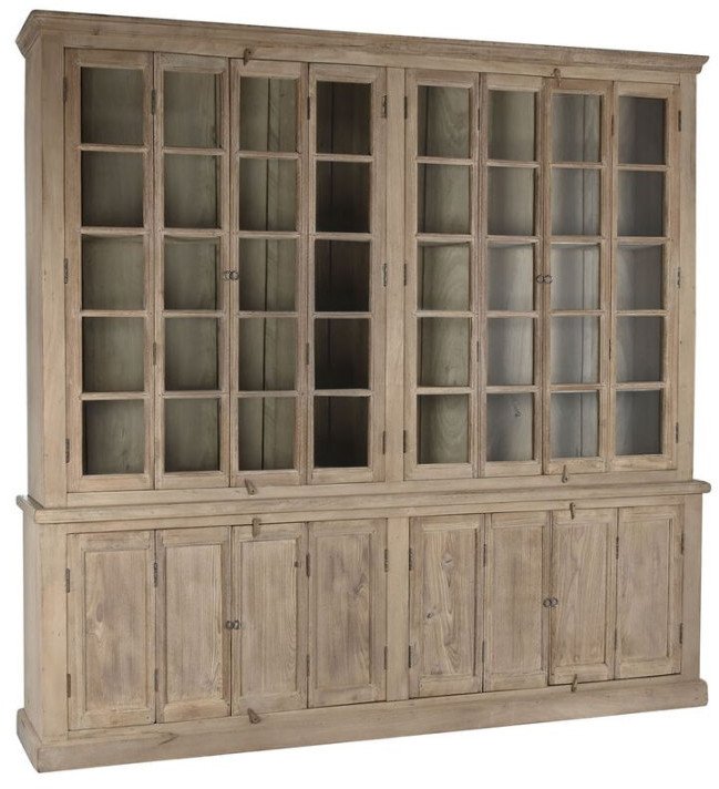 Ekspozytor stojący Home ESPRIT Naturalny Teczyna Drewno mango 266 x 46 x 251 cm