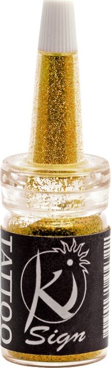 Ki-Sign Brokat do ciała 7 ml Złoty