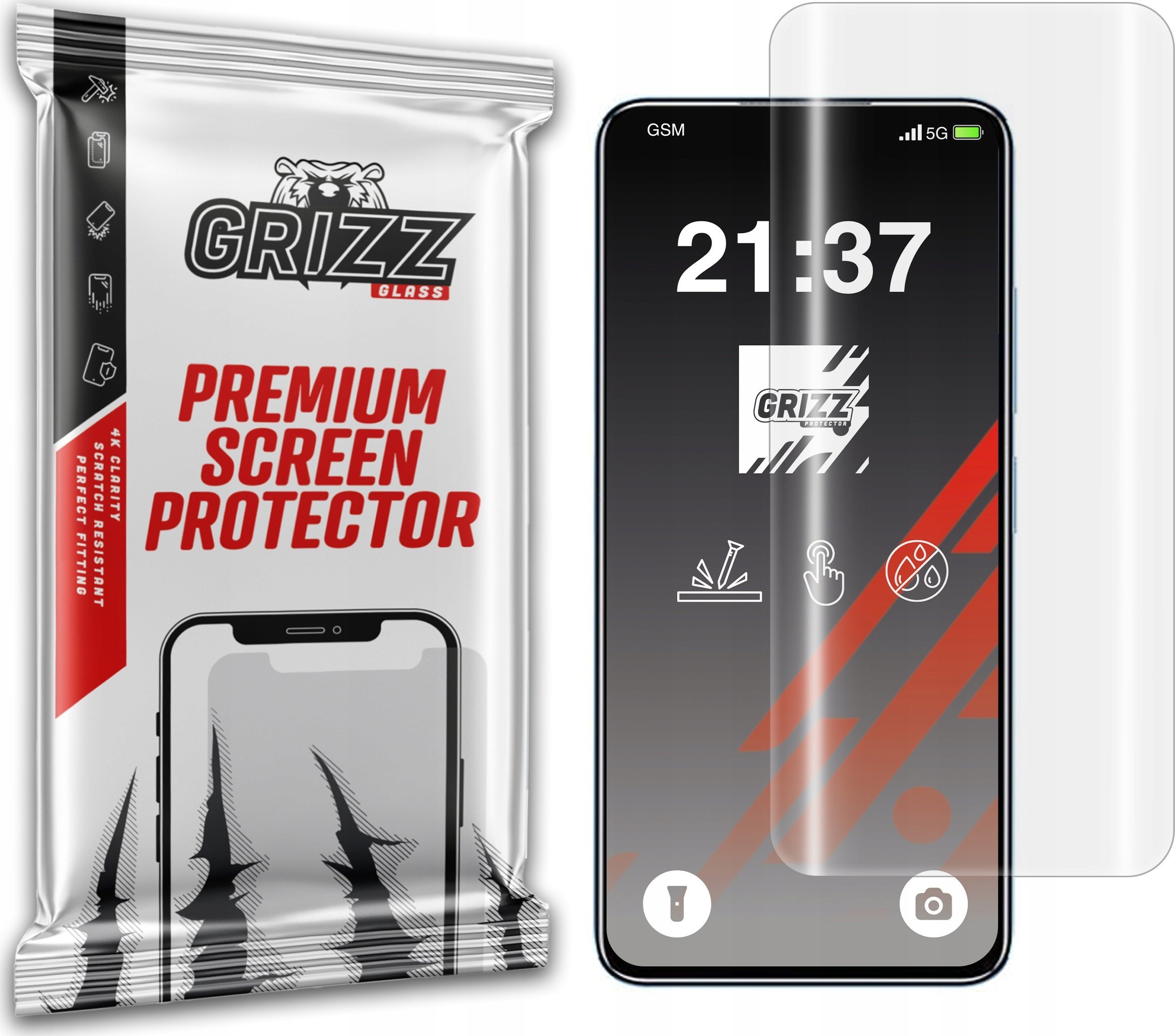 Folia hydrożelowa GrizzGlass Hydrofilm do Oukitel C58 Pro