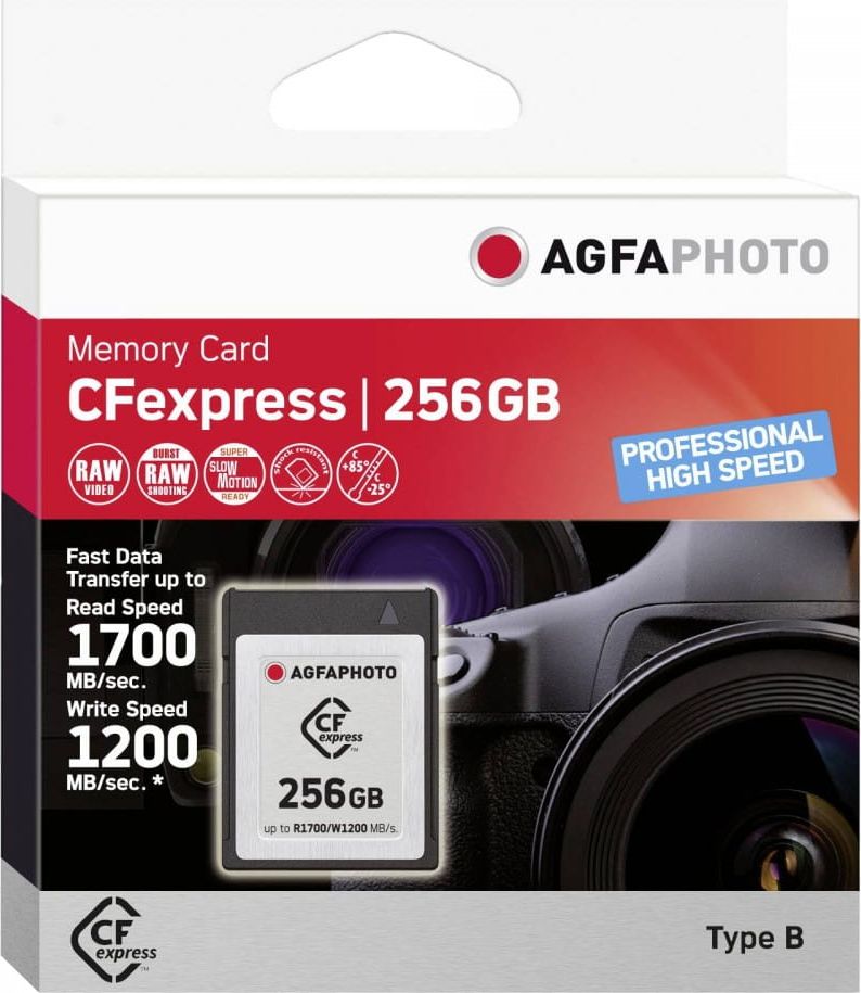 Karta AgfaPhoto Professional High Speed CFexpress 256 GB (10441)