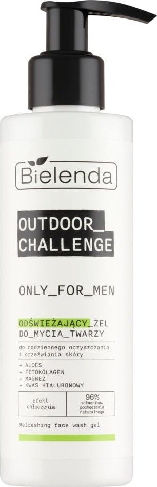 Bielenda BIEL ONLY FOR MEN OUTDOOR CH.Żel d/mycia tw. 190ml