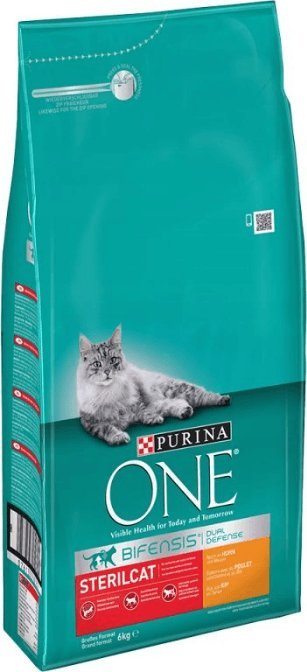 Purina One Cat Sterilcat Karma z kurczakiem dla kota 6kg