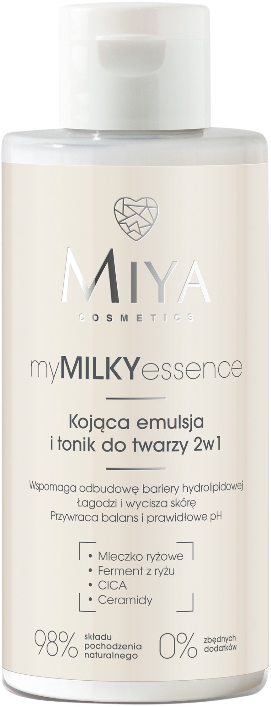 MIYA myMILKYessence Kojąca emulsja i tonik do twarzy 2w1 150 ml
