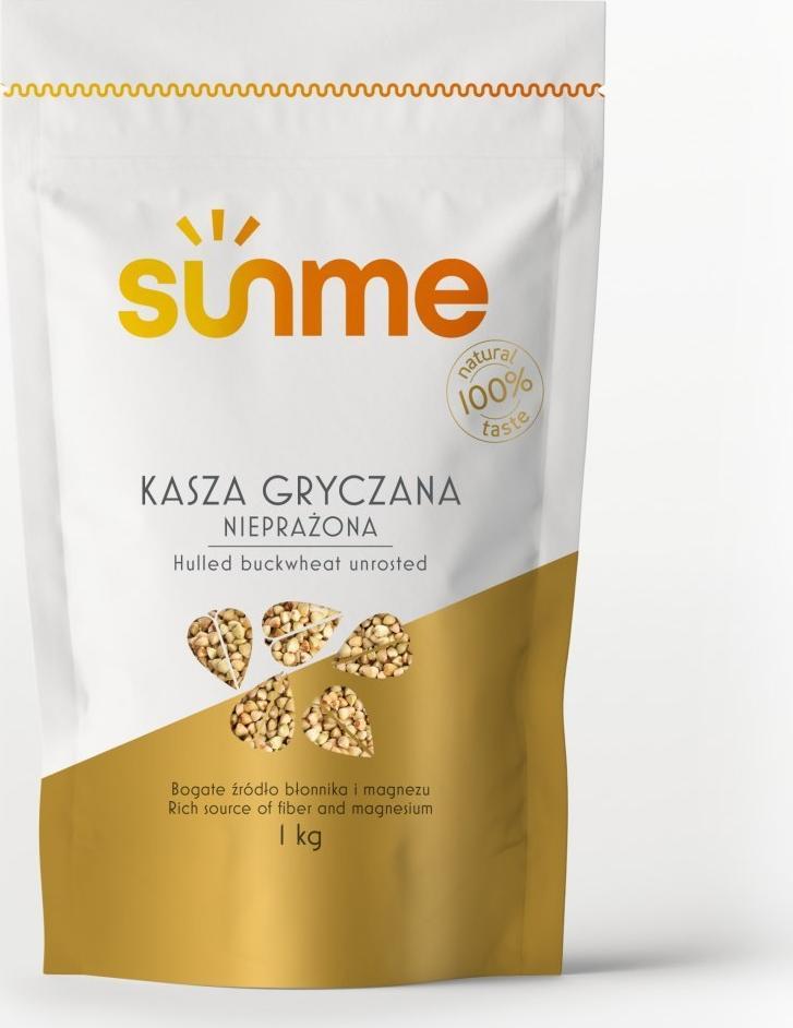 Sunme Kasza gryczana biała niepalona 1 kg