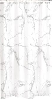 Douceur d`Interieur Zasłona prysznicowa Marbre 150 cm x 200 cm