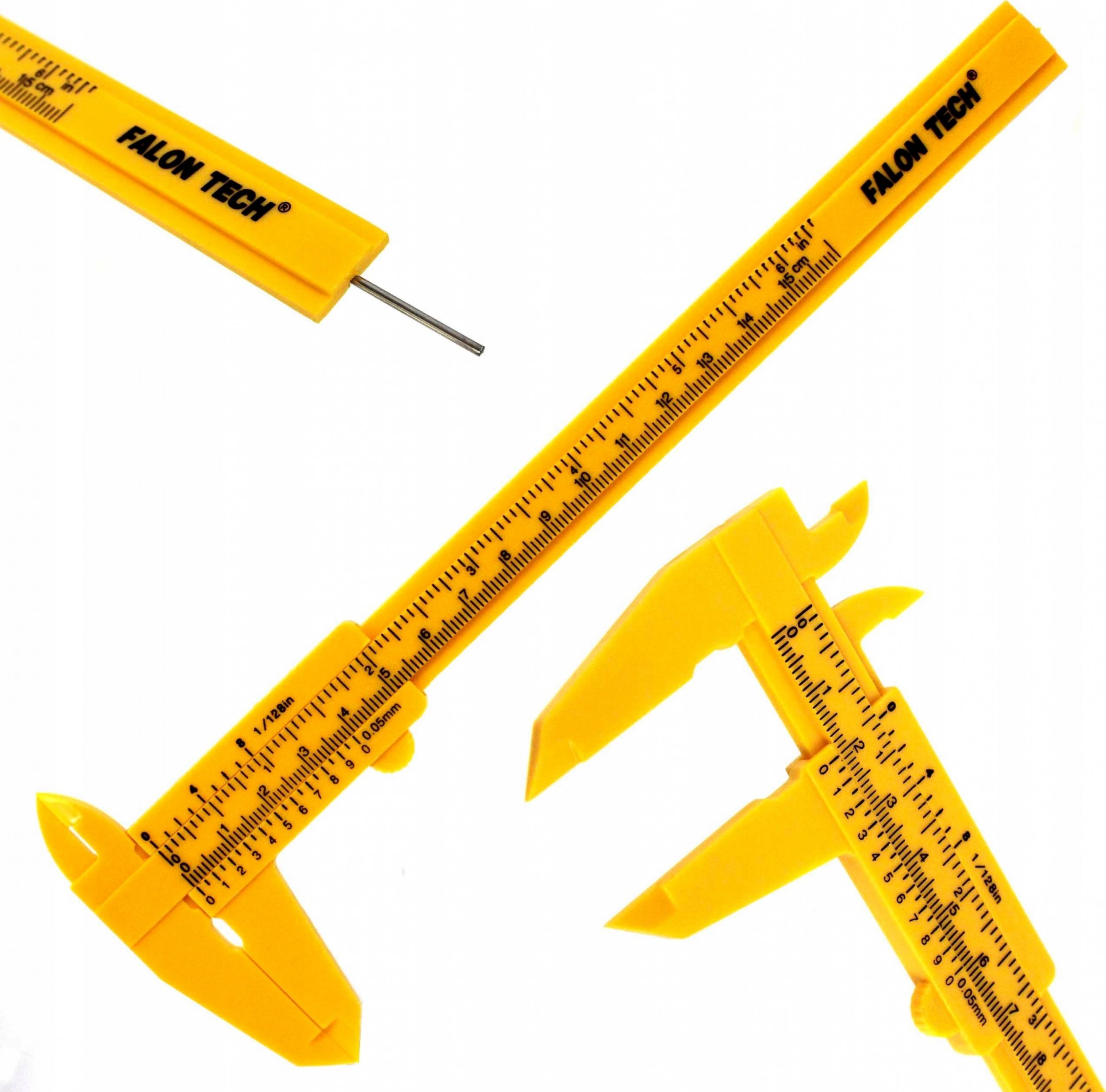 Falon-Tech SUWMIARKA NONIUSZOWA TRADYCYJNA 150 MM PLASTIKOWA