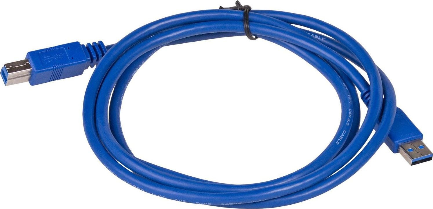 Kabel USB Akyga USB-A - micro-B 1.8 m Niebieski (AK-USB-09)