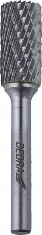 Dedra Frez trzpieniowy walcowy A10x20mm, trzpień 6mm