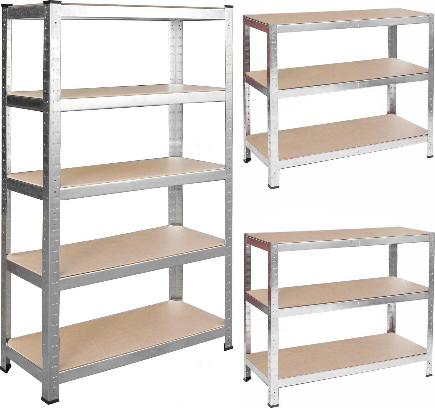 Humberg Regał metalowy magazynowy 180x90x40 (4846)