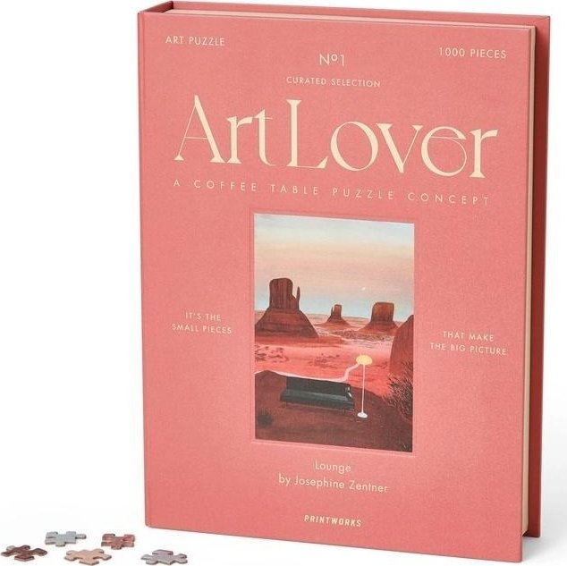 Puzzle 1000 Art Lover Book - Lounge