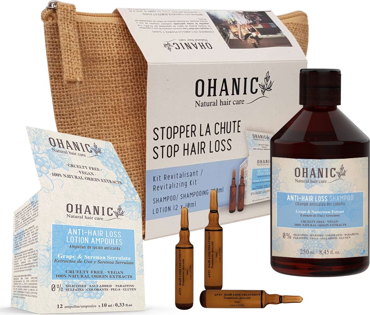 Phyto Rinkinys plaukams Ohanic Pack Anti Hair Loss nuo plaukų slinkimo