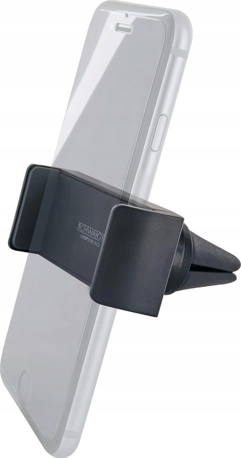 Podstawka Schwaiger Schwaiger Universal Smartphonehalter, Lüftungsgitter schwarz