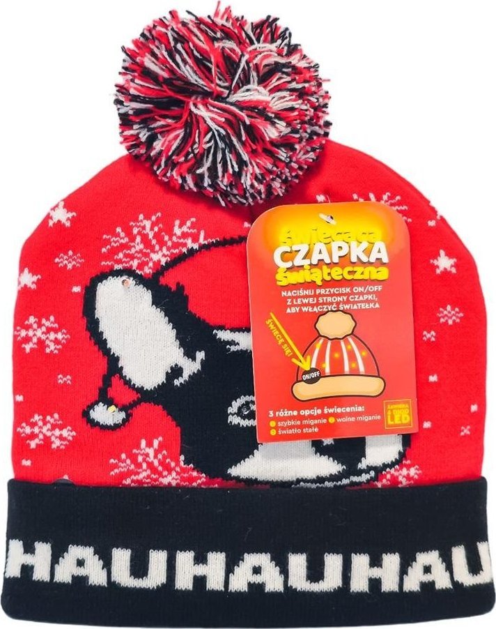 Czapka led Hau hau