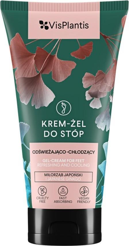 Vis Plantis Vis Plantis Krem-żel do stóp odświeżająco-chłodzący z Miłorząbem Japońskim 75ml