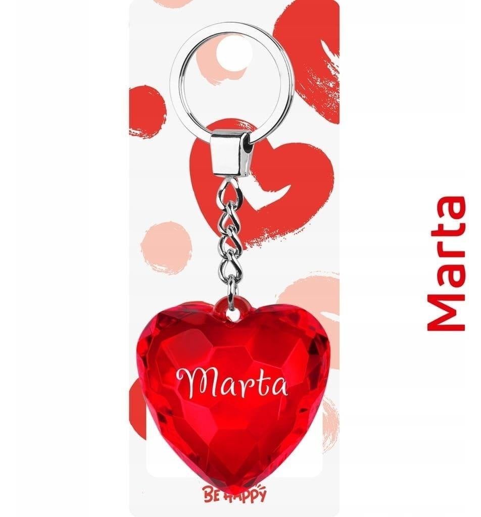 Be Happy Brelok Serce Marta