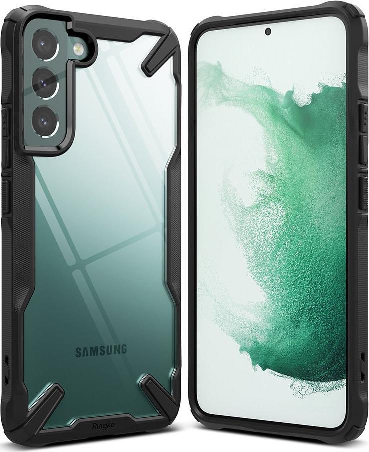 Ringke Etui Ringke Fusion X pancerny pokrowiec z ramką do Samsung Galaxy S22 Plus czarny