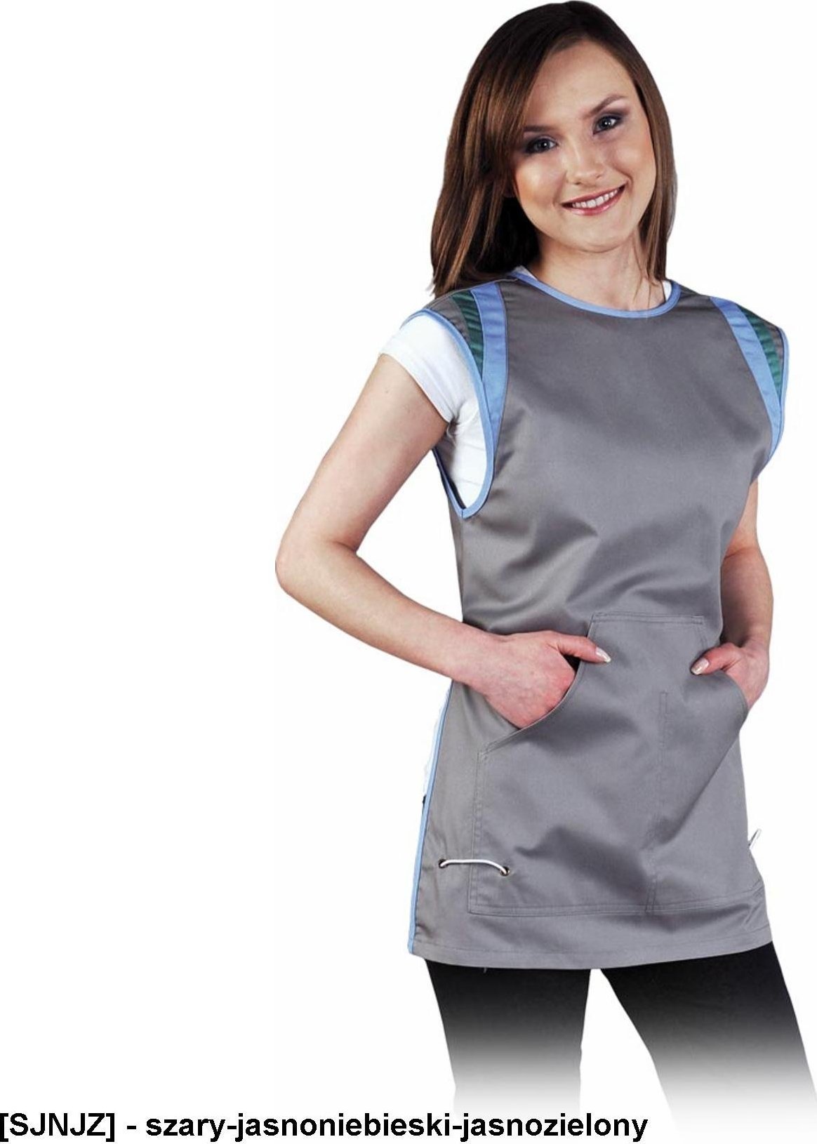 R.E.I.S. LH-VESTVISER - FARTUCH OCHRONNY PRZEDNI, KRÓTKI L