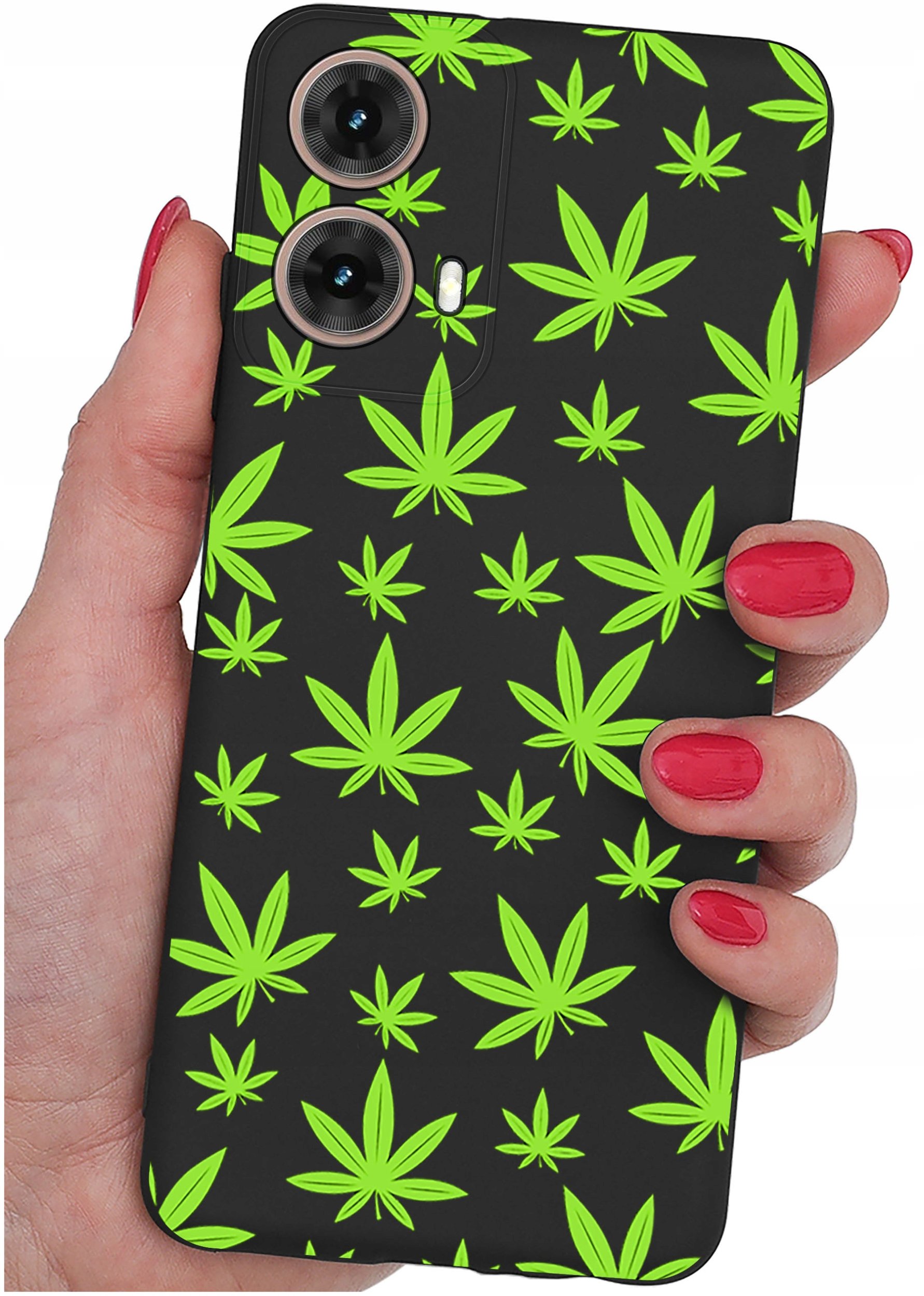 Etui do Motorola Moto G85 5G WZORY |SILIKONOWE MATT CASE