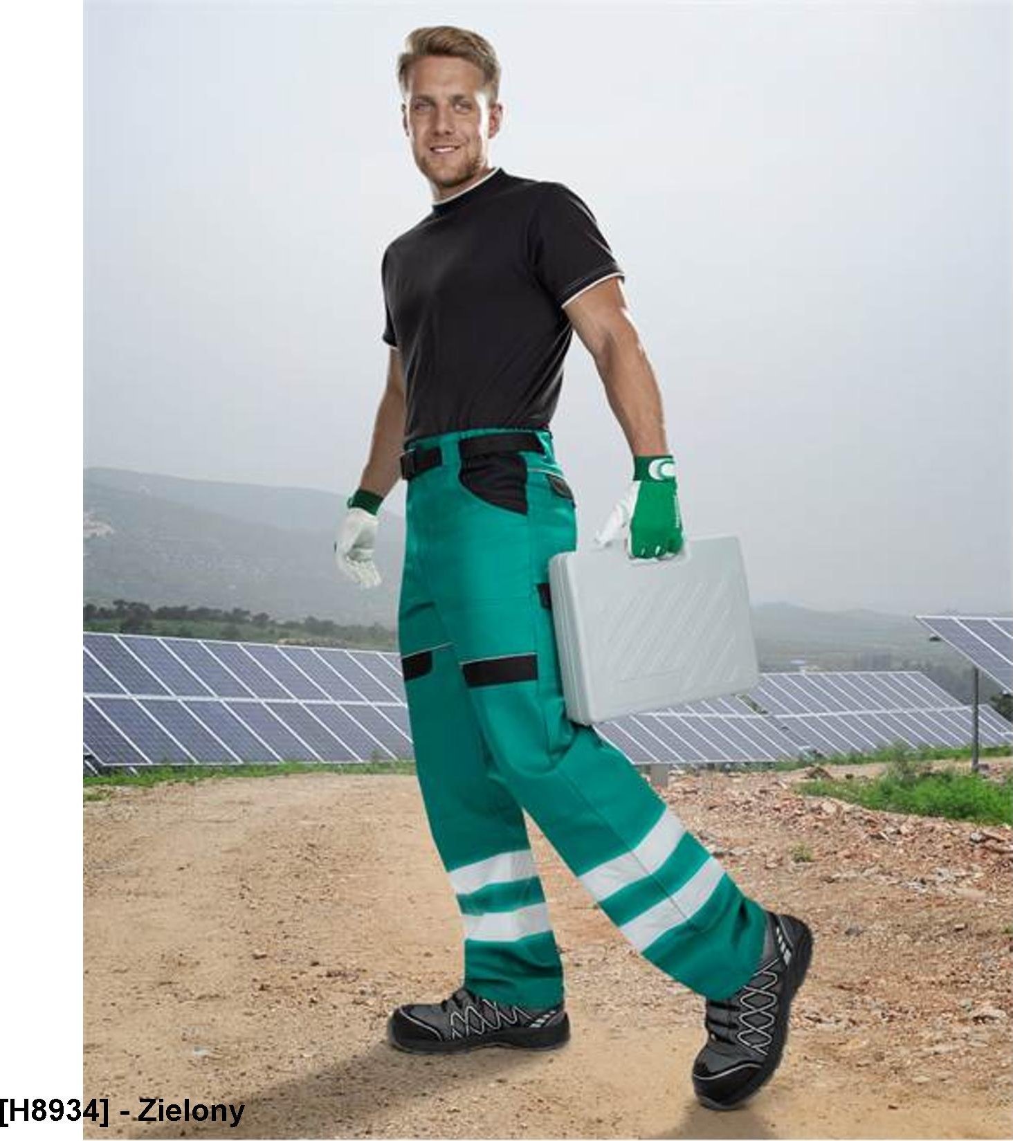 Ardon ARDON COOL TREND - spodnie do pasa z pasami odblaskowymi 48