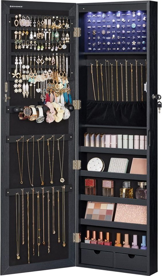 Leobert Szafka z lustrem na biżuterię - JJC093B01