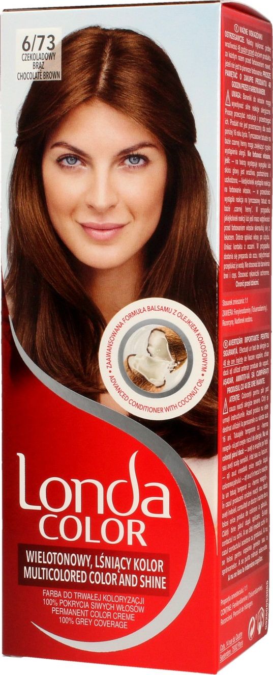 Londacolor Cream farba nr 6/73 czekoladowy brąz