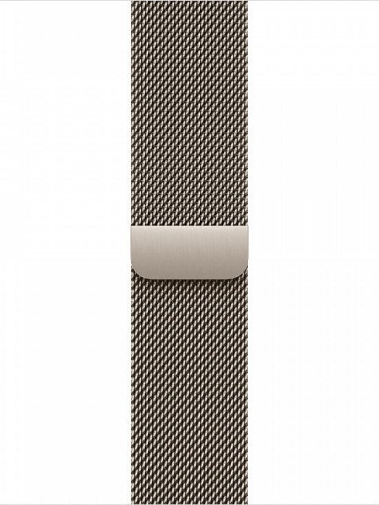 Apple Bransoleta mediolańska w kolorze naturalnym do koperty 40 mm