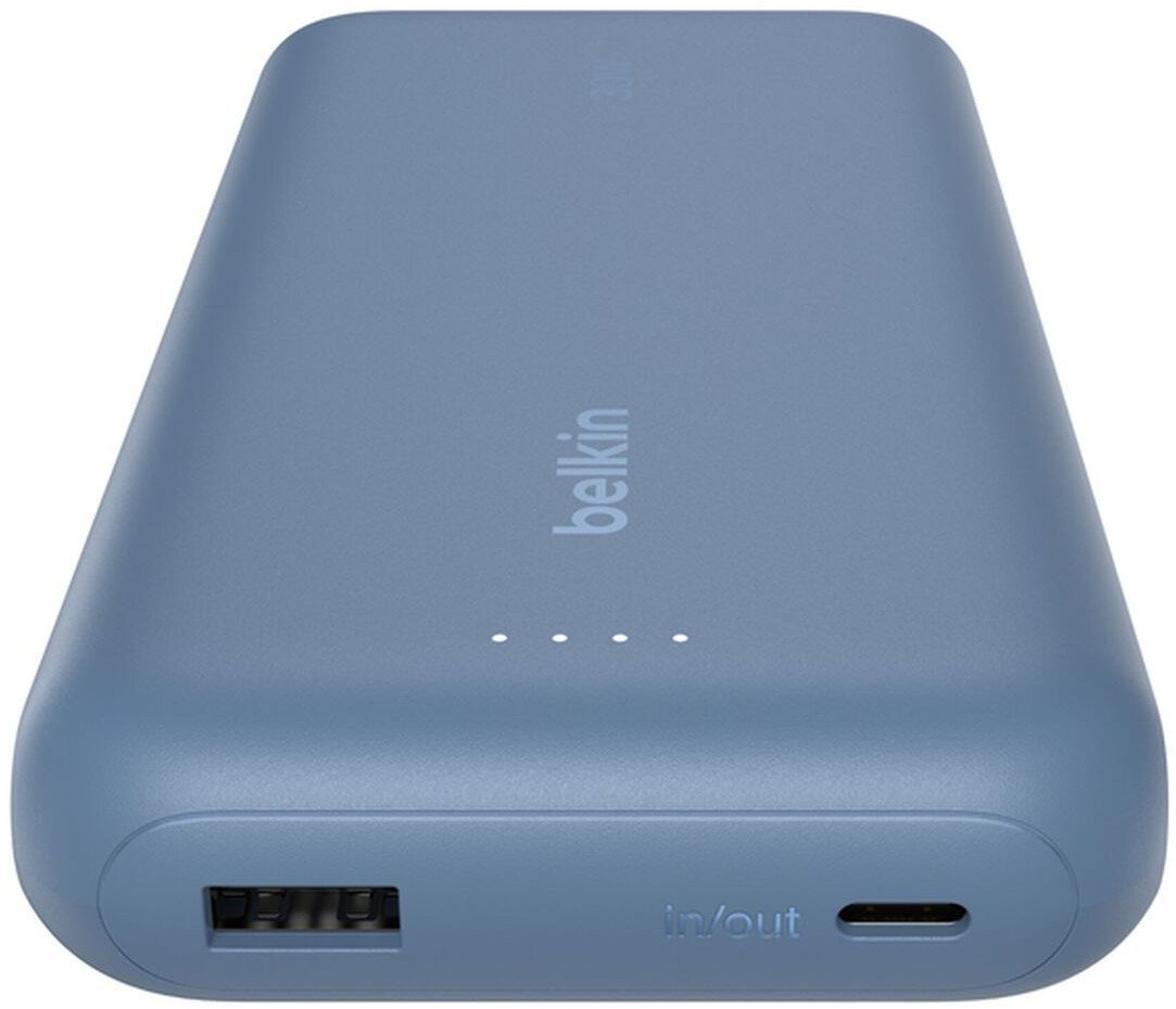Belkin Powerbank 20.000mAh blau 30W integr.USB-C Kab. BPB024hqBL