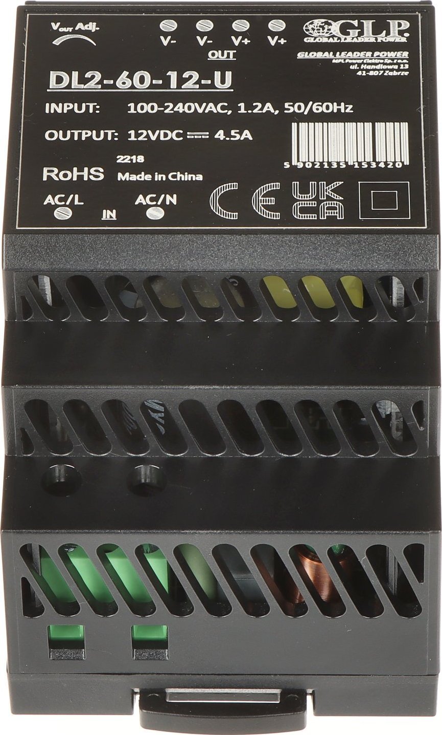 N/A Zasilacz impulsowy DL2-60-12-U