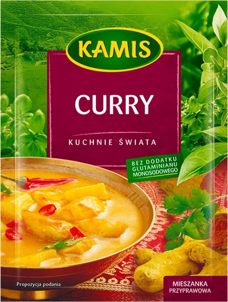 Kamis Kamis Kuchnie świata Curry Mieszanka przyprawowa 20 g