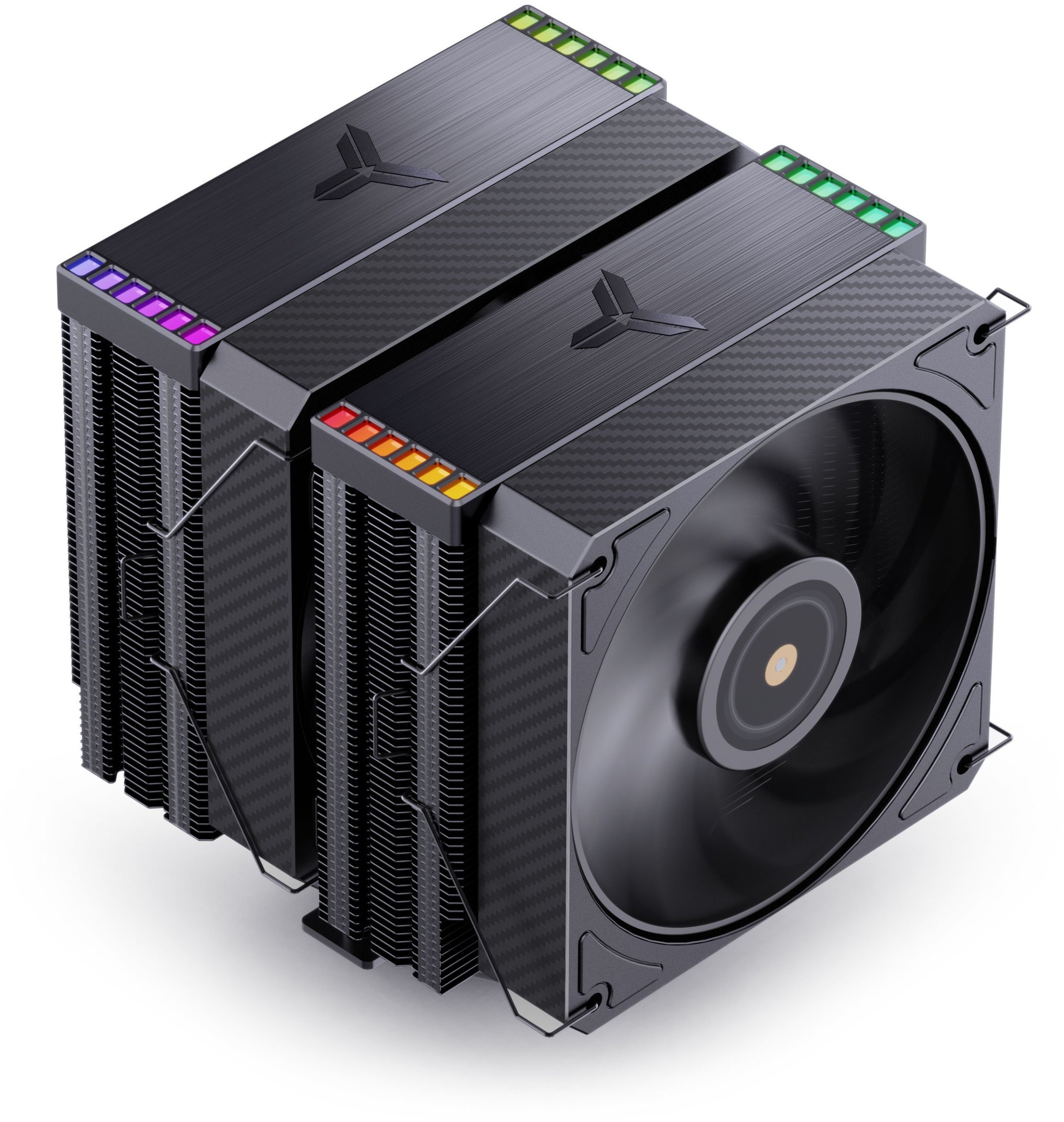 Jonsbo HX6280 CPU-Kühler, PWM, RGB - 130mm, schwarz