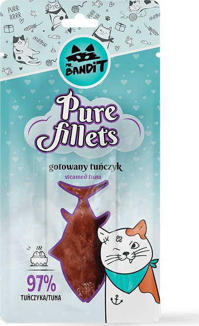 MR. Bandit Mr Bandit Pure Fillets gotowany tuńczyk 30g