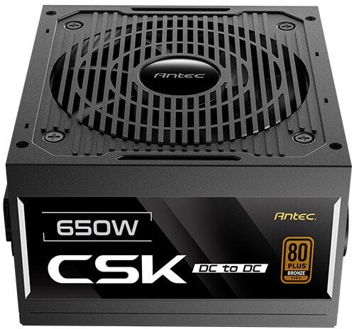 Antec CSK650DC EC moduł zasilaczy 650 W 20+4 pin ATX ATX Czarny