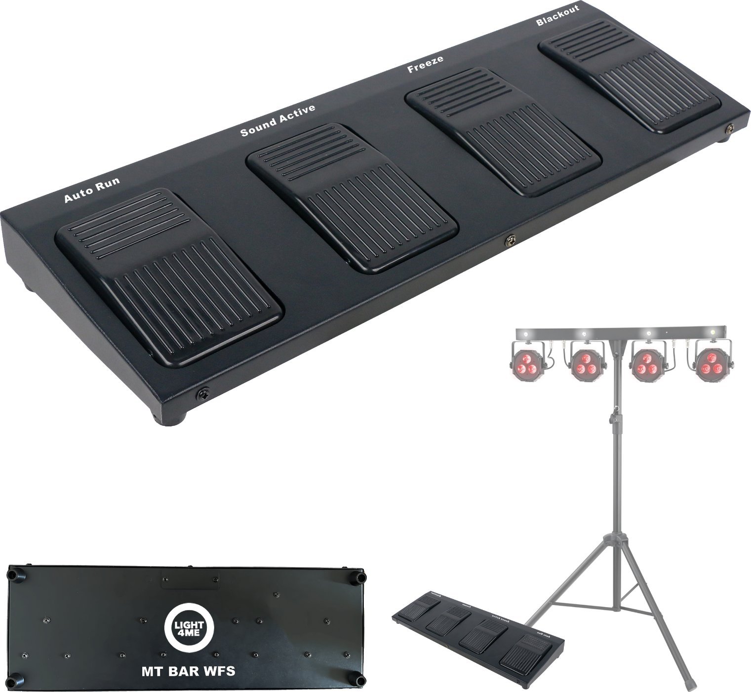 LIGHT4ME MT BAR WFS bezprzewodowy sterownik nożny do zestawu oświetleniowego MT BAR