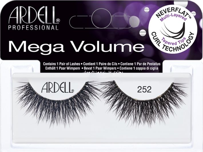 Ardell Ardell Mega Volume 252 Sztuczne rzęsy 1szt Black