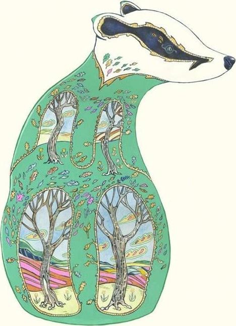 DM Collection Karnet A099 B6 + koperta Zielony borsuk