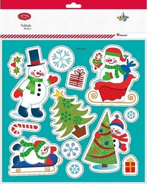 Titanum Naklejki wypukłe MIX 13szt