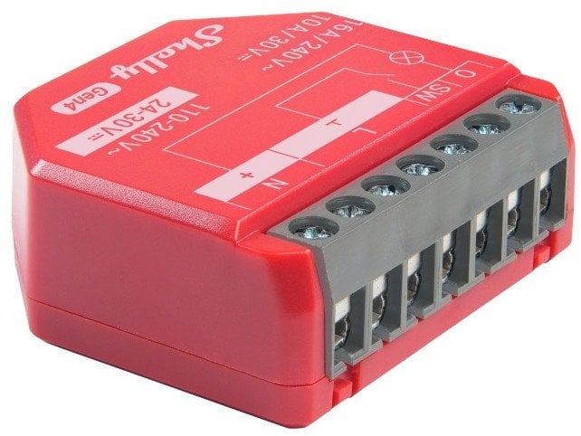 Shelly Relais "1PM Gen4 2er Pack" max 16A 1 Kanal Messfunktion WLAN Matter Zigbee Bluetooth