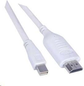 Kabel PremiumCord DisplayPort Mini - HDMI 2m biały (kportadmk01-02)