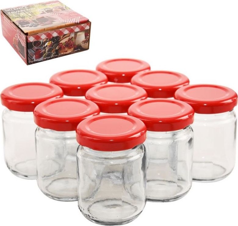 Orion Słoik / pojemnik szklany ZESTAW 9 szt 60ml uniwersalny