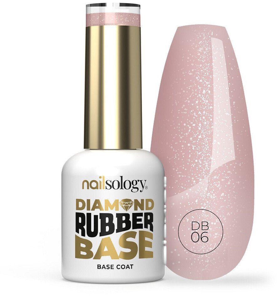 Clavier Nailsology Diamond Rubber Base baza hybrydowa DB06 Classy Lassie 8ml
