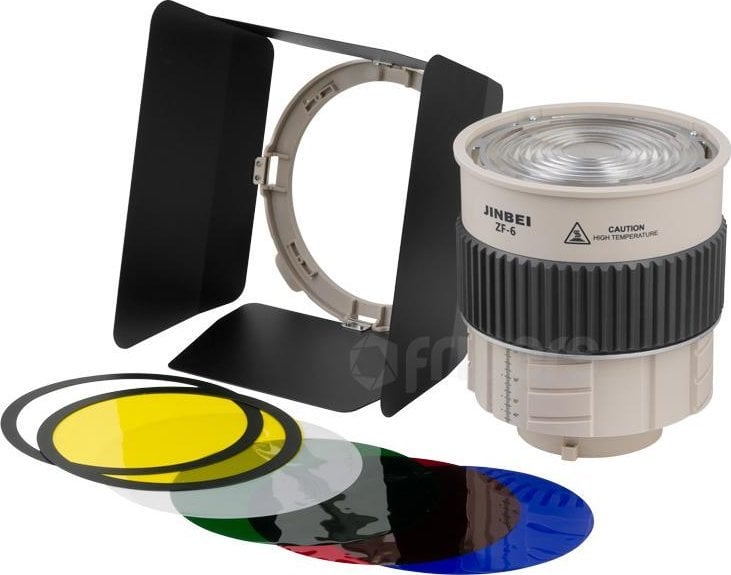 Jinbei Strumienica optyczna Jinbei EF-ZF6 z soczewką Fresnela