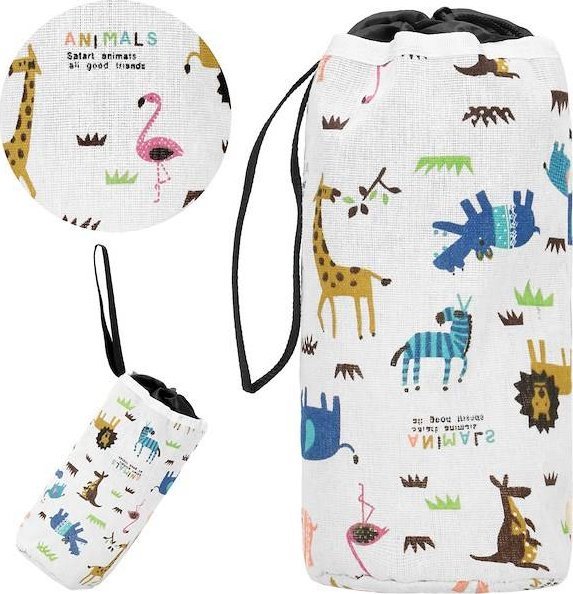 Springos Kosz do przechowywania zabawek pojemnik z uchem wielokolorowy UNIWERSALNY