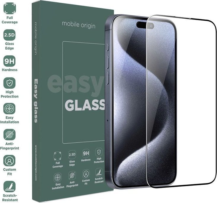 Mobile Origin Szkło EasyGlass Apple iPhone 15 Pro Max